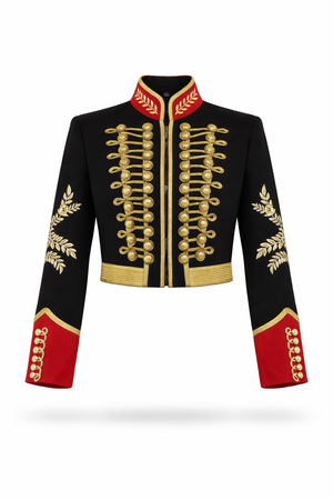 Giacca Napoleon cropped