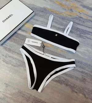 Bikini bicolor fascia cc