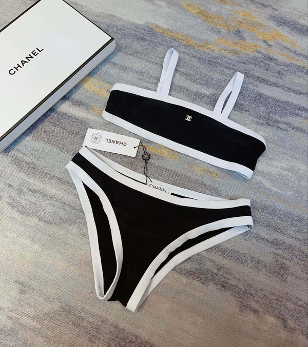 Bikini bicolor fascia cc