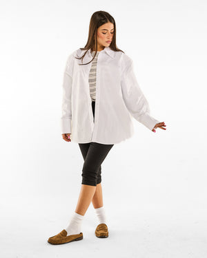 Camicia Over Essential spalline