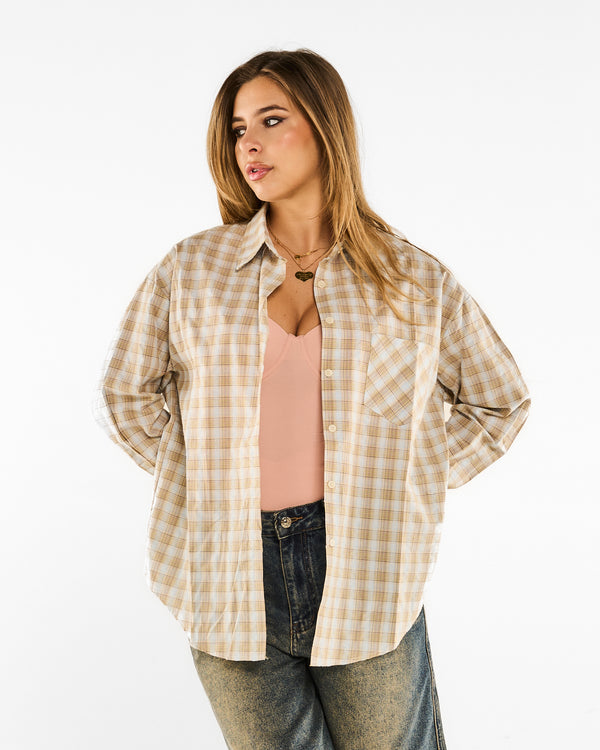 Camicia Oversize Check