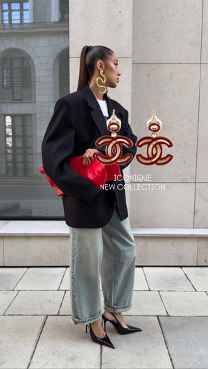 Orecchini Rouge Logo cc