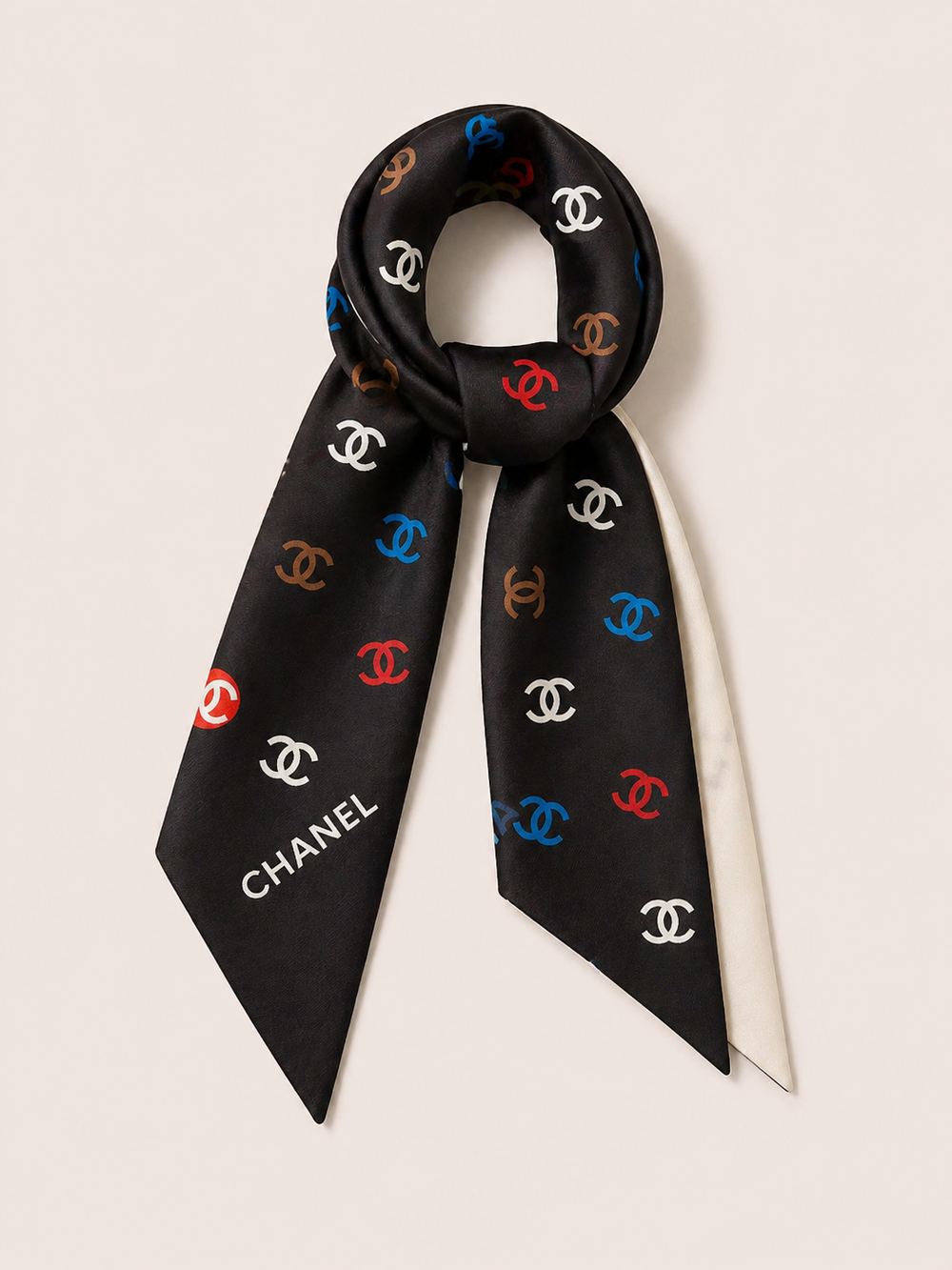 Foulard Icon Black Multilogo
