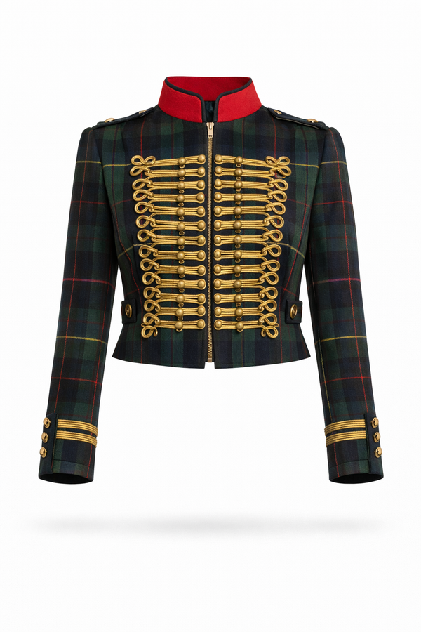 Giacca Napoleon cropped