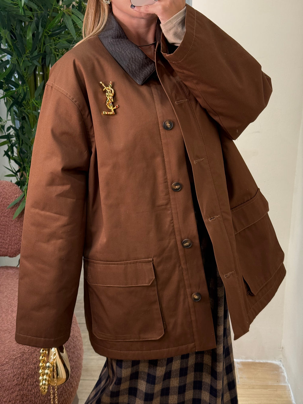 Parka Urban Lady Lumina cioccolato