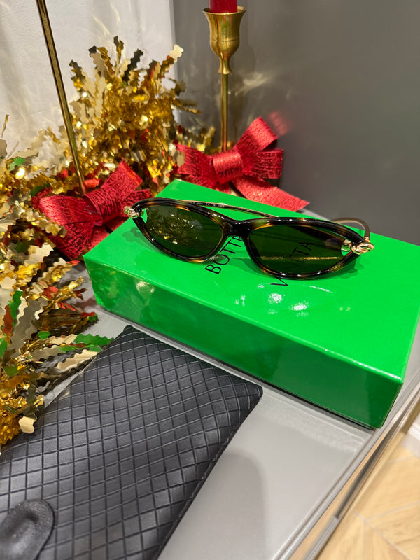 Occhiali bottega leopardato