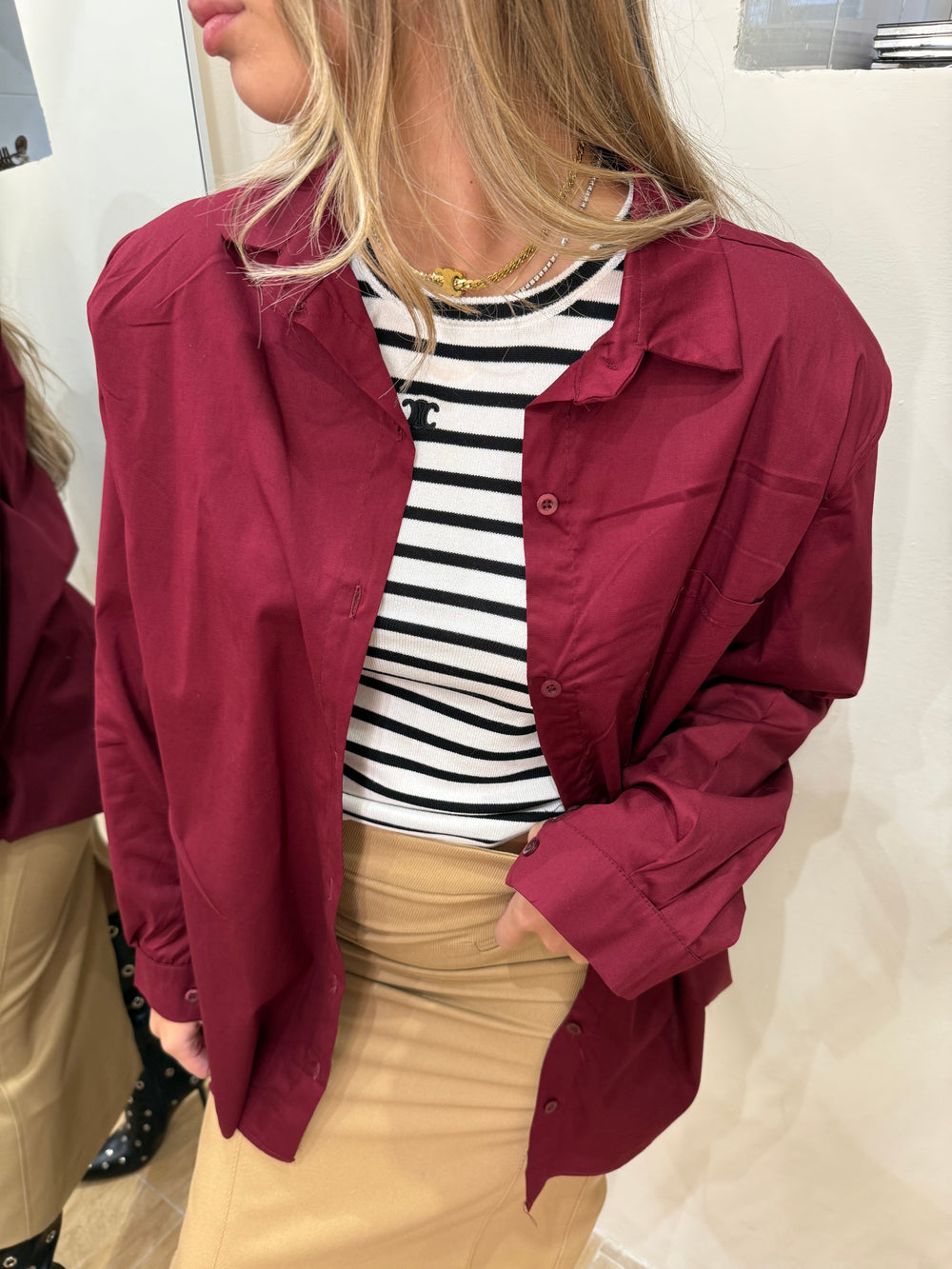 Camicia Aria spalline