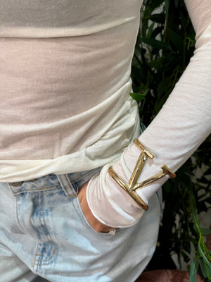 Bracciale V oro