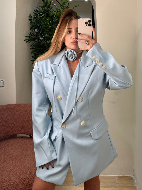 Giacca Pastel Bloom + chocker