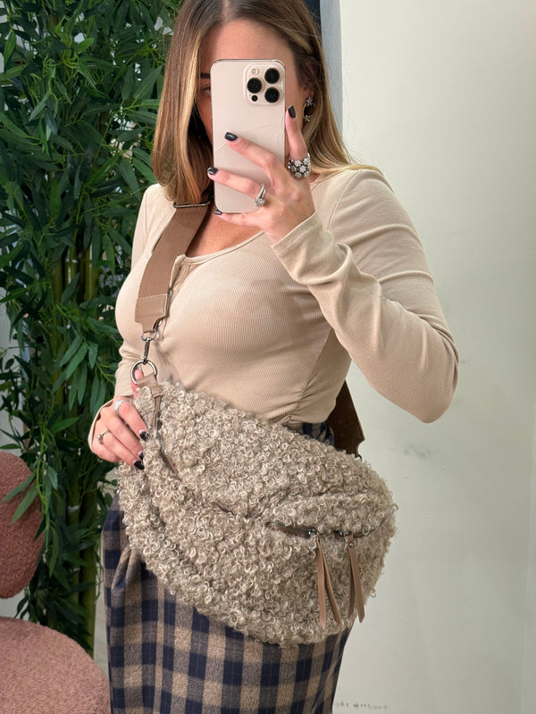 Borsa Teddy Beige