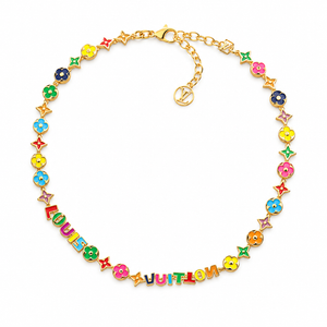 Collana candy monogramma