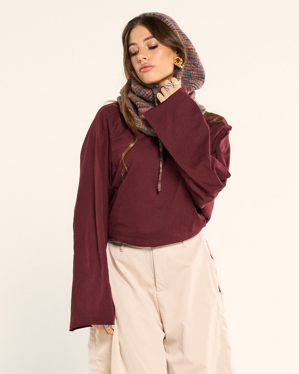 Balaclava borea multicolor