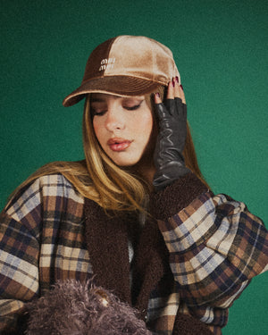 Mezzi guanti in pelle