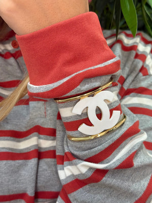 Bracciale smaltato con logo