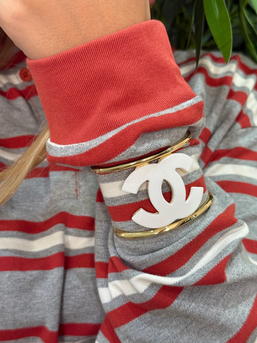 Bracciale smaltato con logo