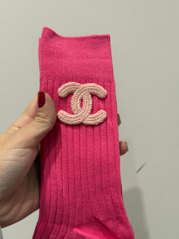 Pack tre paia calzini color chanel