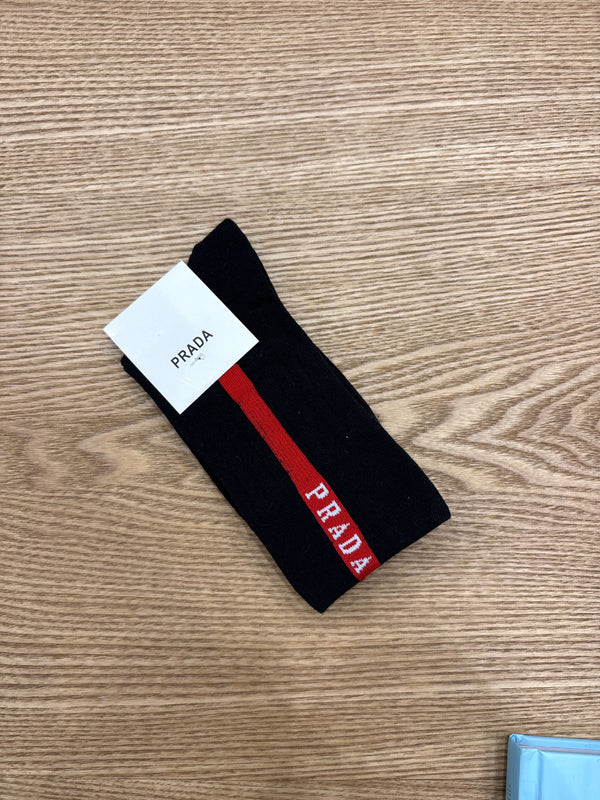 Calzini Prada Linea Rossa in cotone