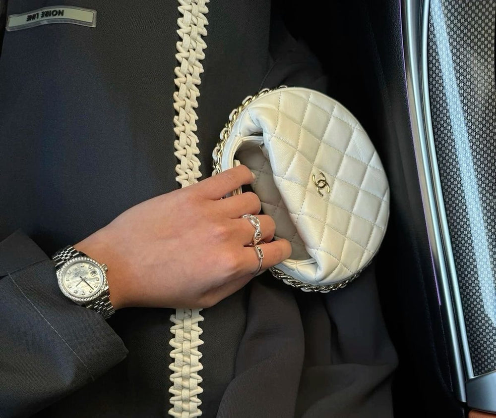 Mini Bag Mezza Luna Cream CC