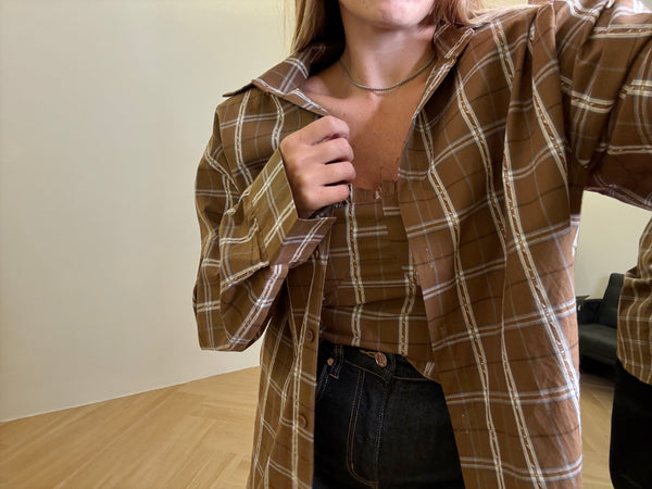 Cordset camicia e top quadri