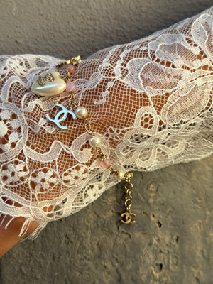 Bracciale cuore perla chanel