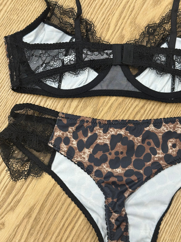 Completino intimo Jungle pizzo