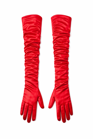 Guanti “Cerise Satin”