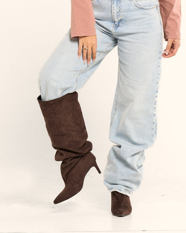 Stivali in camoscio Sofia