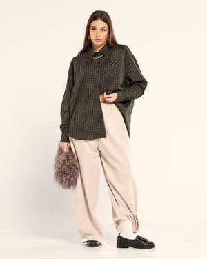 Camicia Tartan popeline