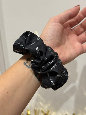 Elastico sera Celine con logo oro