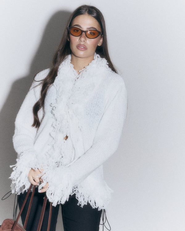 Cardigan Frange Couture