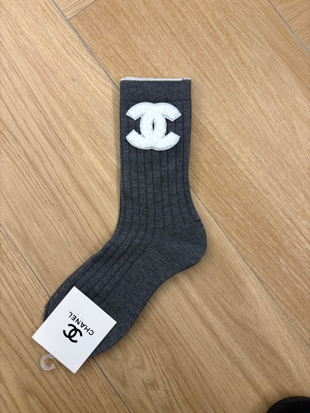 Calzini logo c&c grigio