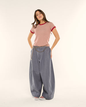 T-shirt mezze maniche righe