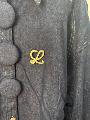 Spilla Loewe perle gold