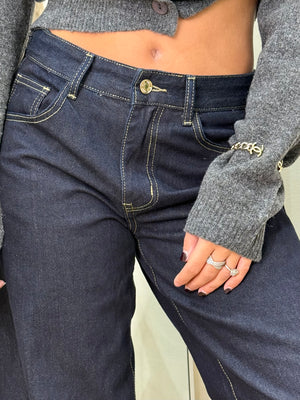 Jeans ballon gran fiocco