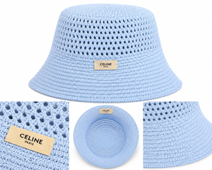 Cappello pescatore crochet targhetta celi