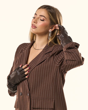 Tailleur lady gessato