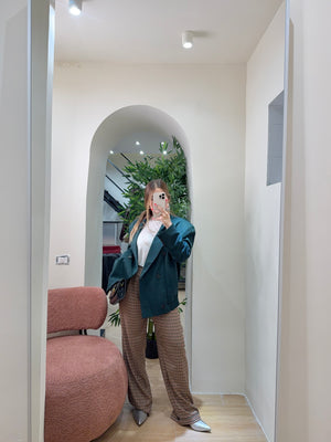 Pantaloni “Lumina” Principe di Galles