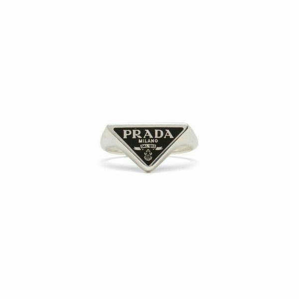 Anello logo P nero