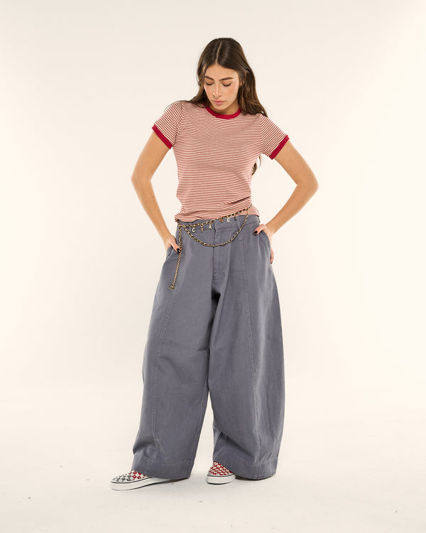 T-shirt mezze maniche righe