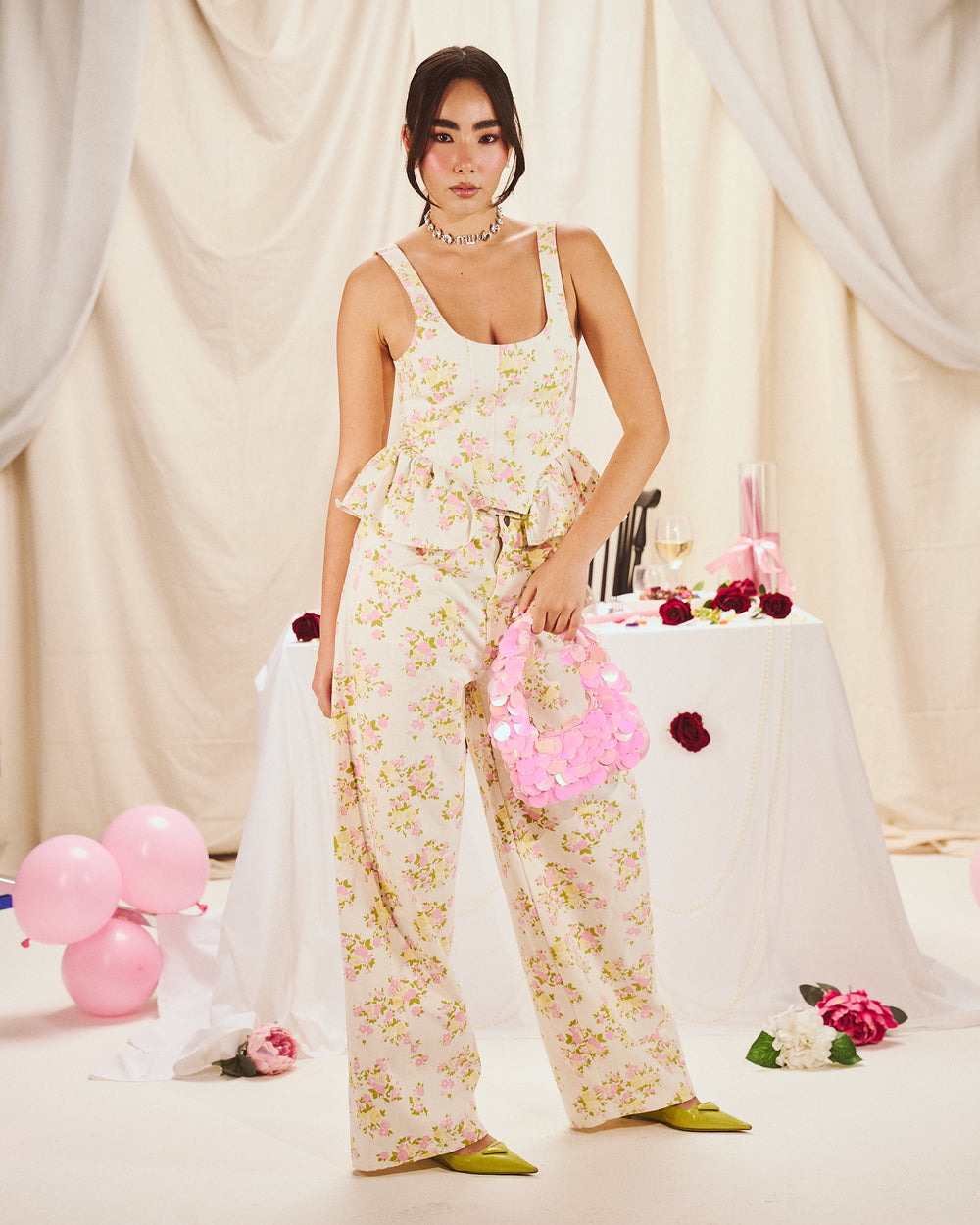 Jeans “Fleur d’amour”