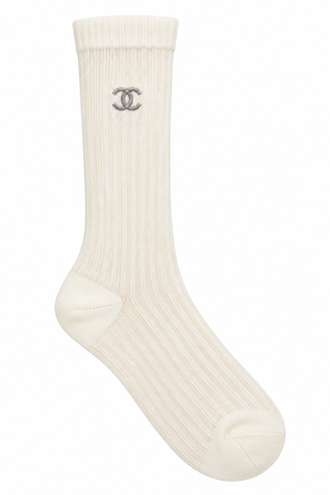 Calzino Sheer bianco