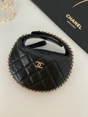 Mini Bag Mezza Luna nera CC