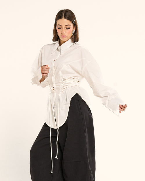 Camicia studio corsetto