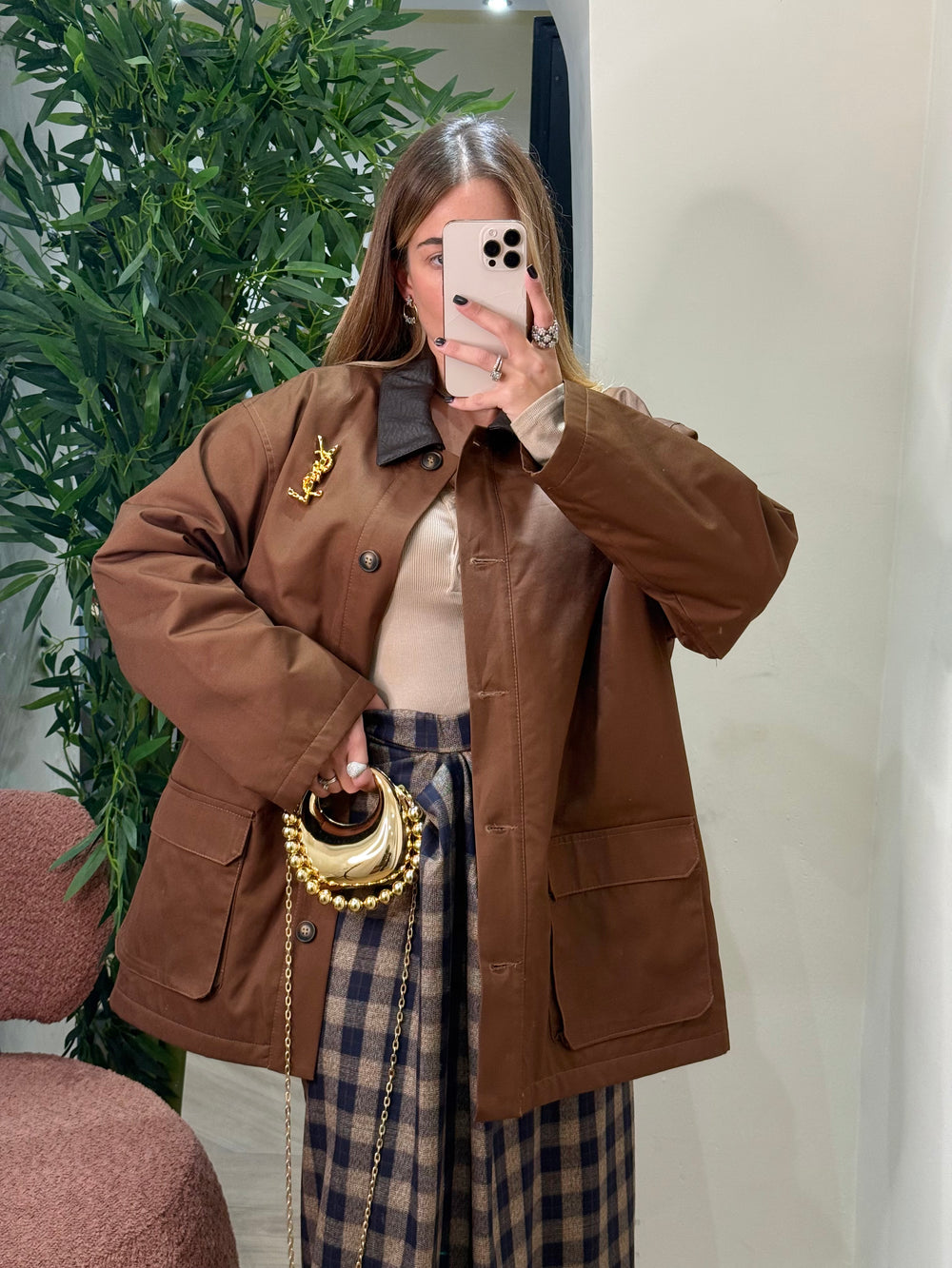 Parka Urban Lady Lumina cioccolato