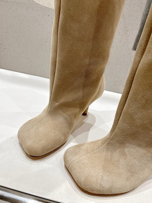 Stivali Suede Élite Beige