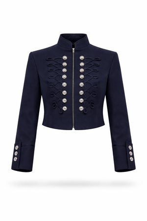 Giacca Napoleon cropped