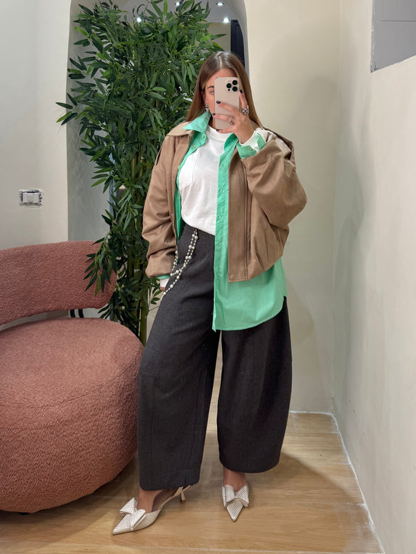 Jacket radical chic beige