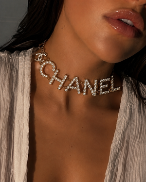 Collare Lettering Crystal cc