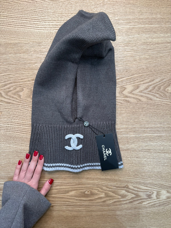 Balaclava chanel grigio