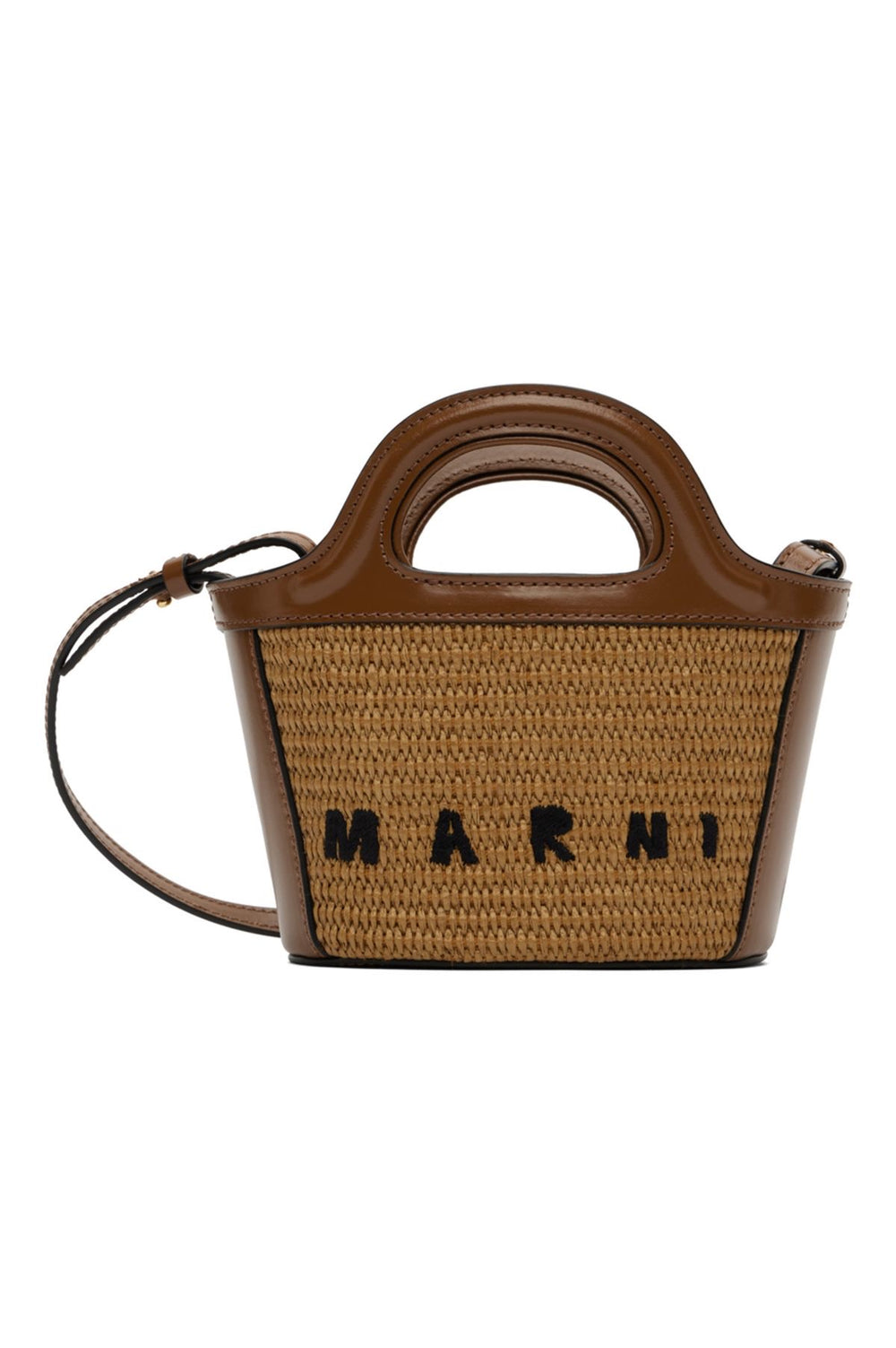 Microbag intrecci e pelle mari